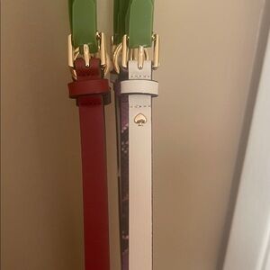 Kate Spade Set of 2 Belts